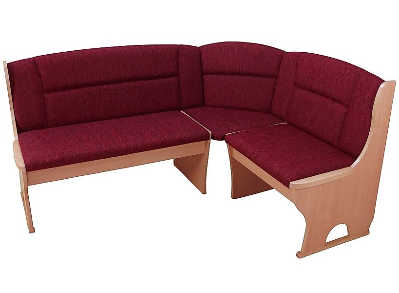 moebel-direkt-online Eckbank Madrid, Schenkelmaß 125x165 cm, langer Schenke günstig online kaufen