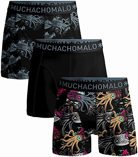Muchachomalo Shorts 3er-Pack Calamari 1010 - Größe S günstig online kaufen