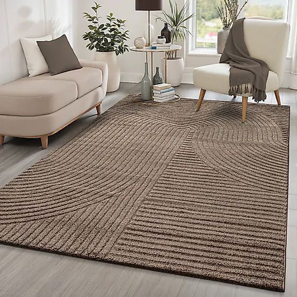 the carpet Teppich »Everest« rechteckig 14 mm Höhe moderner Wohnzimmer Tepp günstig online kaufen