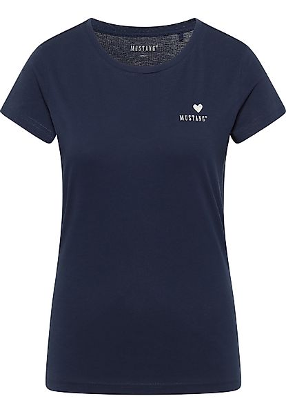 MUSTANG Kurzarmshirt "Damen Style Loa" günstig online kaufen