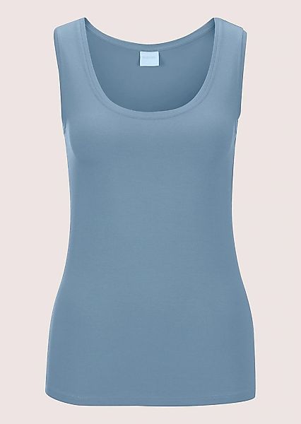MADELEINE Trägertop "Tanktop Tanktop mit breiten Trägern" Glatte Jerseyware günstig online kaufen