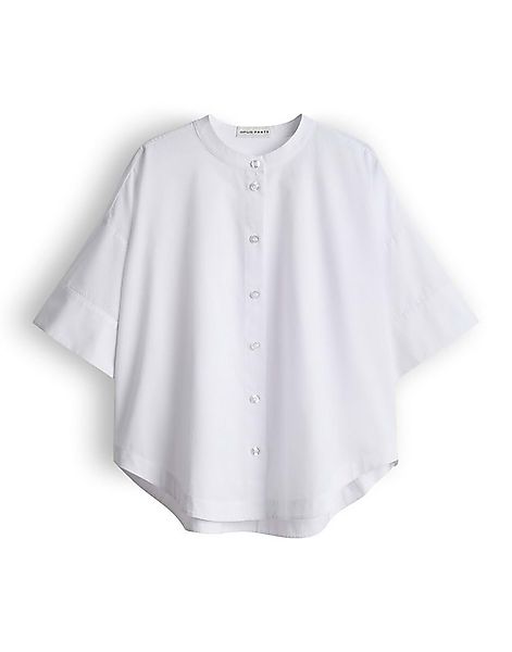 OPUS PANTS Kurzarmbluse FIBANA Oversized aus Baumwoll Popelin Moderner Look günstig online kaufen