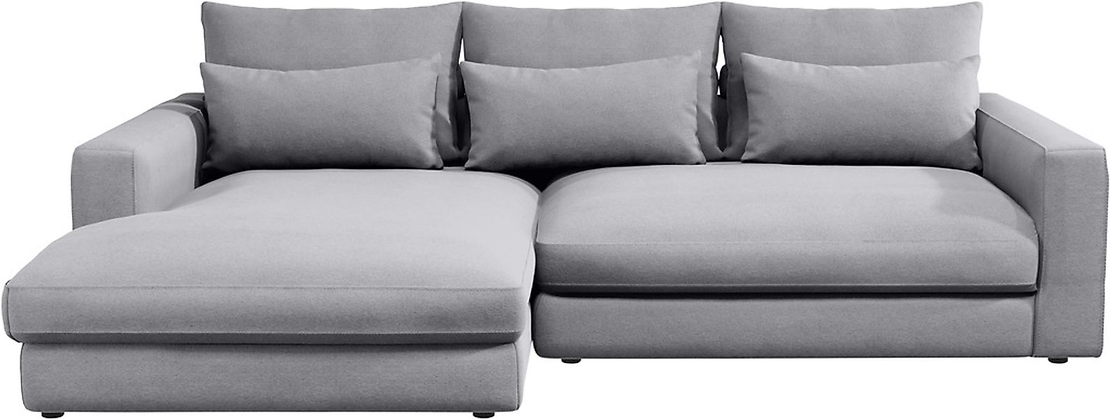 Home affaire Ecksofa »Darwin, viele Kissen, extra tiefe Sitzfläche, 271/89/ günstig online kaufen