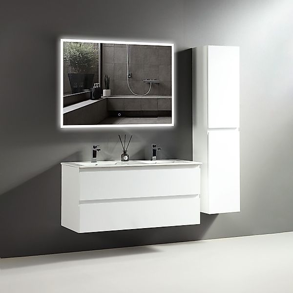 Alpenberger Badezimmer-Set Badezimmer Möbel Badschrank - günstig online kaufen