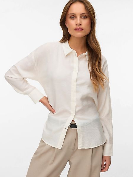 Vero Moda Hemdbluse "VMKAJA LS SHIRT WVN" mit Streifen günstig online kaufen