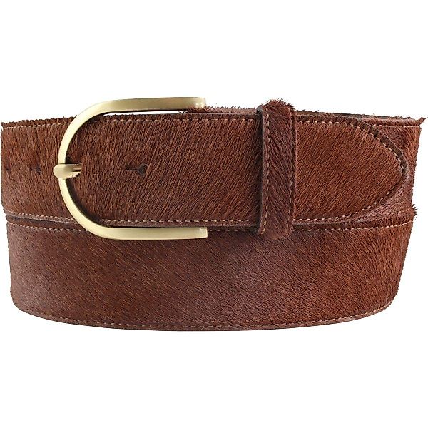 BELTINGER Ledergürtel Damen-Gürtel mit echtem Fell günstig online kaufen
