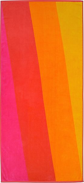 Dyckhoff Strandtuch Sunset, Frottiervelours (1-St), kuscheliges günstig online kaufen