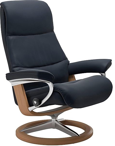 Stressless Relaxsessel "View" mit Signature Base, Größe S,Gestell Eiche günstig online kaufen