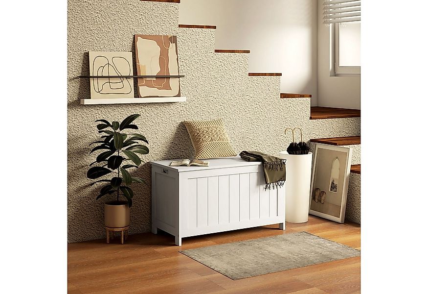 HOMCOM Truhe Gerätetruhe mit Deckel, Griff (Aufbewahrungsbox, 1 St., Aufbew günstig online kaufen