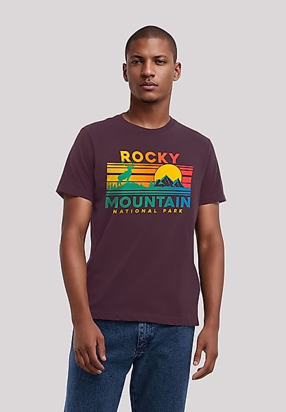 F4NT4STIC "US National Parks Rocky Mountain Sunset" Premium Qualität günstig online kaufen