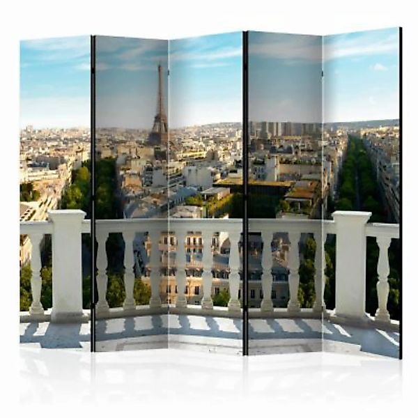 artgeist Paravent Paris at noon II [Room Dividers] mehrfarbig Gr. 225 x 172 günstig online kaufen