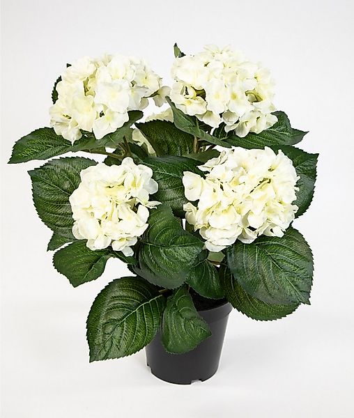Kunstblume Hortensienbusch Deluxe 42cm im Topf LM Kunstpflanzen künstliche günstig online kaufen