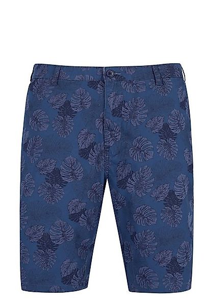 Hajo Bermudas H Bermudashort mit ElasthanBlätterdruck admiralsblau günstig online kaufen