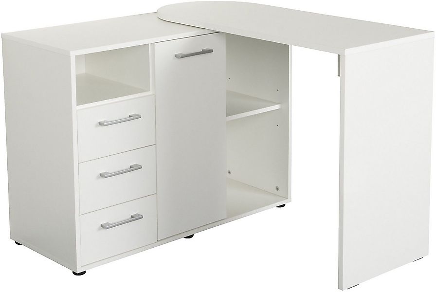 VOGL Möbelfabrik Schreibtisch 1246 mit schwenkbarer Tischplatte, platzspare günstig online kaufen