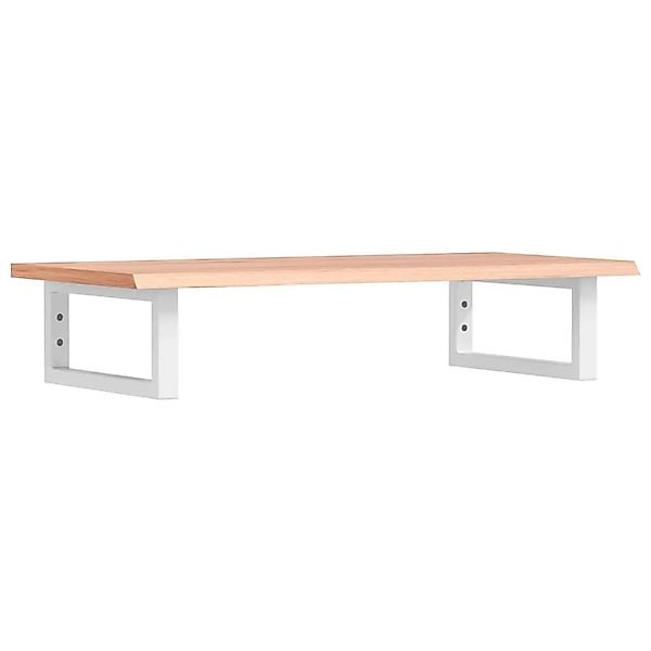 vidaXL Waschtischplatte mit Halterung Stahl und Massivholz Eiche 3302564 günstig online kaufen