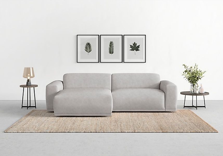 TRENDMANUFAKTUR Ecksofa »Braga, mit hochwertigem Kaltschaum, L-Form, in Cor günstig online kaufen