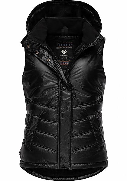 Ragwear Steppweste "Hesty Bling" Wasserdichte Outdoor-Weste mit abnehmbarer günstig online kaufen