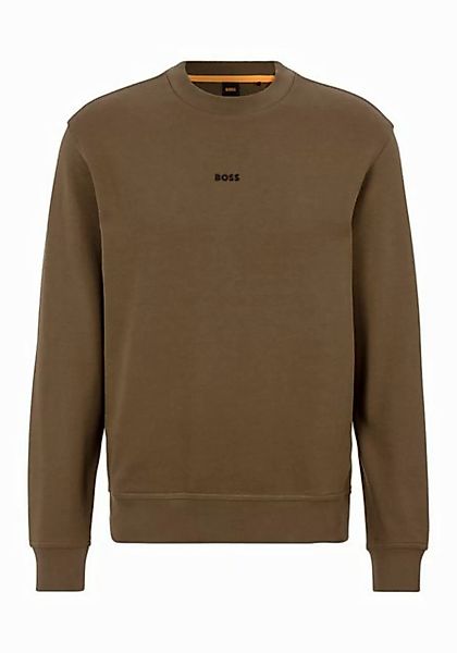 BOSS ORANGE Sweatshirt WeSmallcrew mit Logo auf der Brust günstig online kaufen