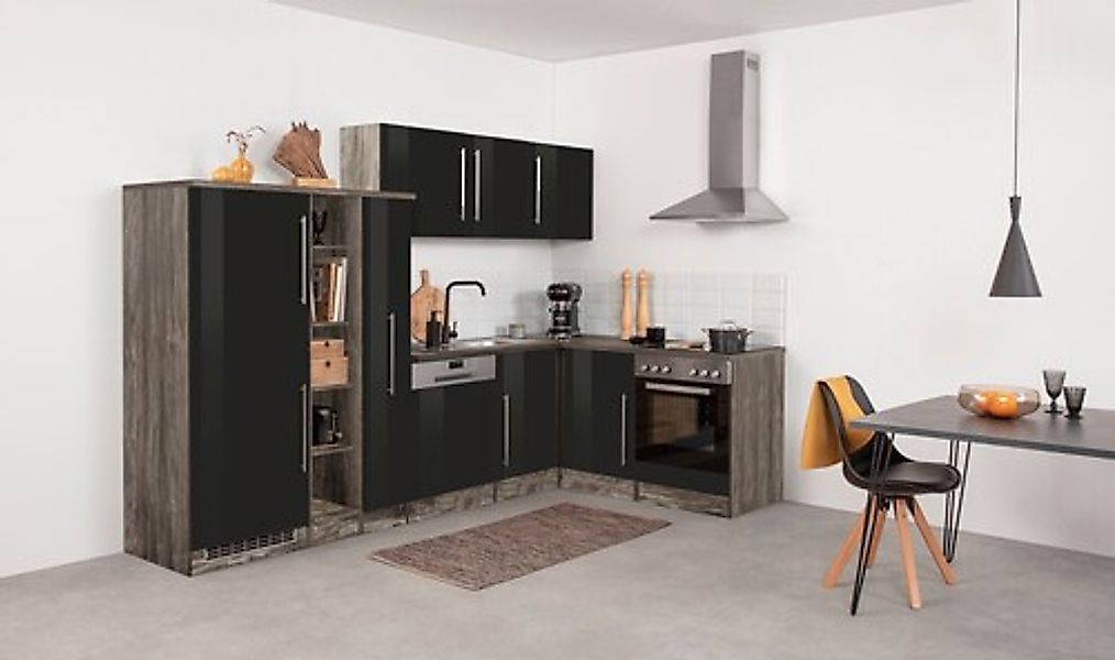 KOCHSTATION Winkelküche "KS-Samos", Stellbreite 290x170 cm, wahlweise mit E günstig online kaufen