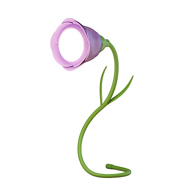 Refttenw LED Schreibtischlampe 360° verstellbar Blumen-Nachtlicht,USB-aufla günstig online kaufen