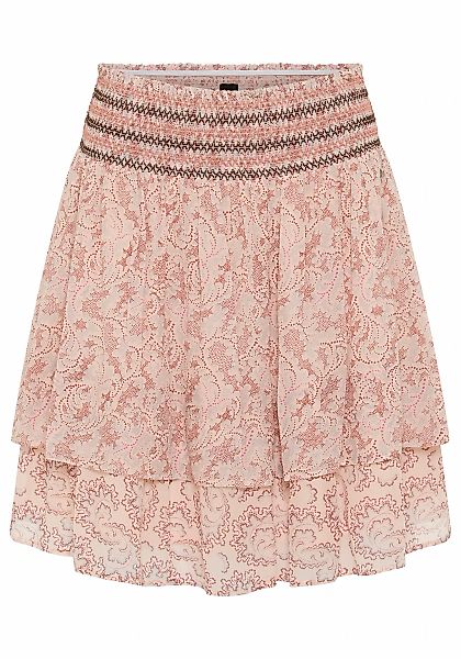 BOSS ORANGE Stufenrock "Vesiana Premium Damenmode" in Mini-Länge, Viskose günstig online kaufen