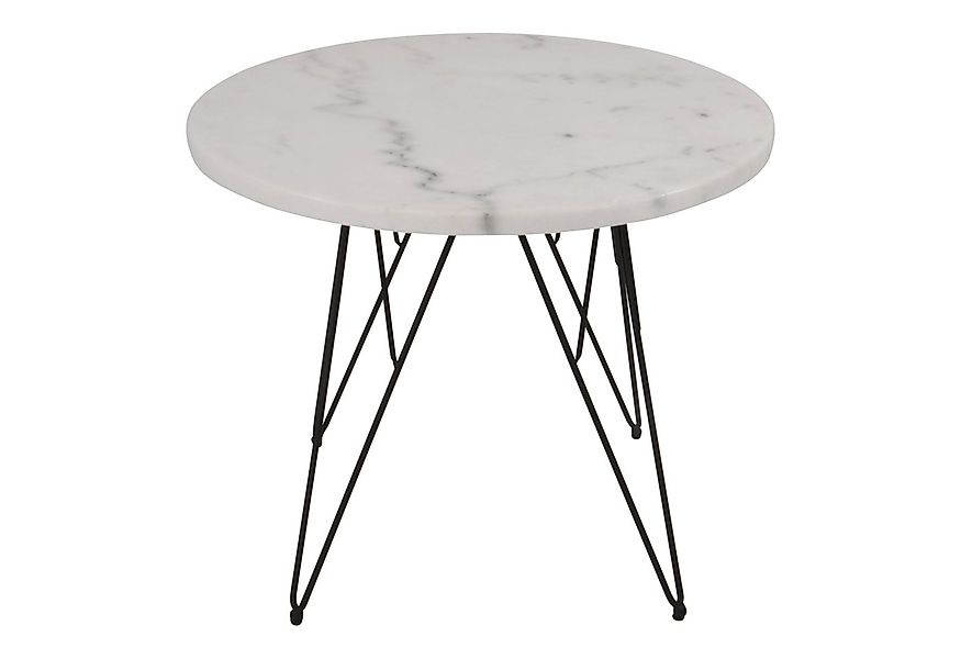Lesli Living Beistelltisch Beistelltisch Bistrotisch Marmortisch Marmorplat günstig online kaufen