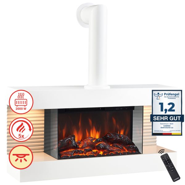 KAMINIO Elektrokamin LIZ, Elektrischer Kamin: 3D-Flammeneffekt, günstig online kaufen