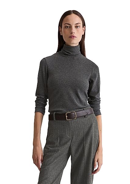 Marc O'Polo Langarmshirt aus soft geripptem günstig online kaufen