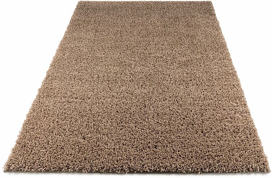 Home affaire Hochflor-Teppich »Shaggy 30«, rechteckig, 30 mm Höhe, Teppich, günstig online kaufen