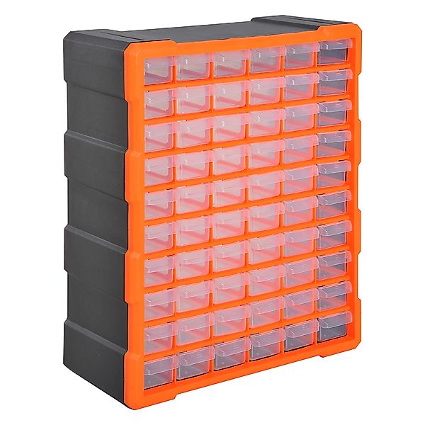 DURHAND Sortierkasten Kleinteilemagazin Aufbewahrungsbox mit 60 Fächern Ora günstig online kaufen