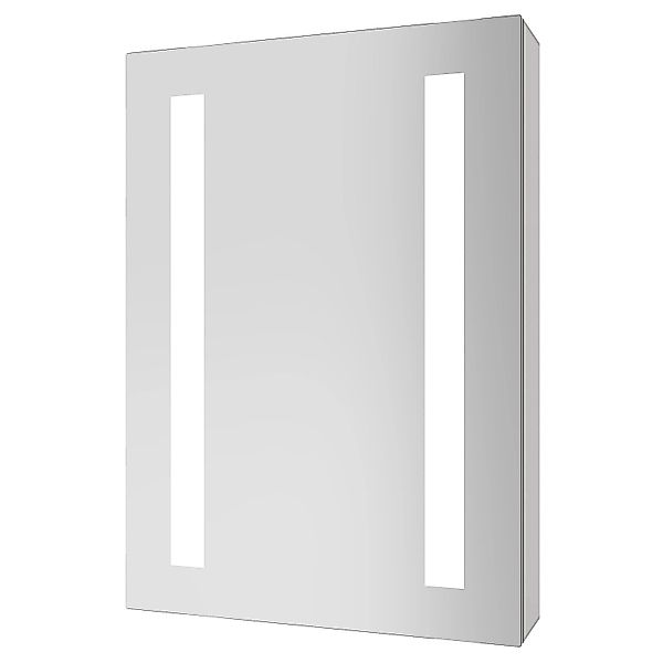 Aquabatos Badspiegelschrank mit Beleuchtung 50 x 70 cm LED Spiegelschrank B günstig online kaufen