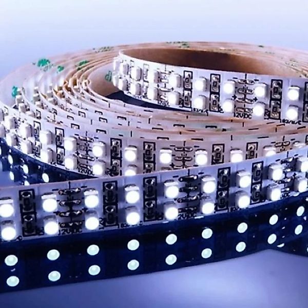 Flexibler LED Stripe IP 20, 12V, LED Typ 720x SMD 3528, 19,2W/m, 57,6W/Stri günstig online kaufen