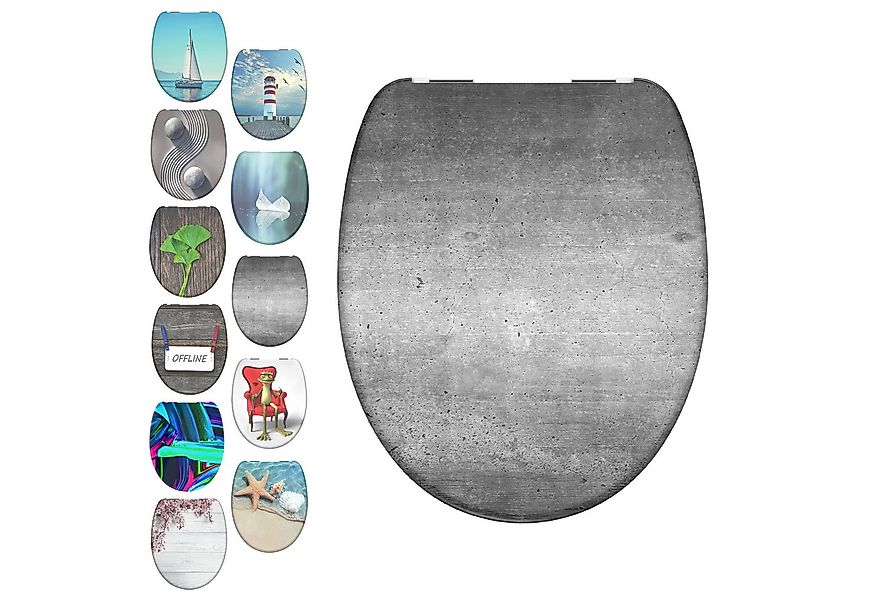 Schütte WC-Sitz Segeln, bruchsicher und kratzfest, Absenkautomatik, Standar günstig online kaufen