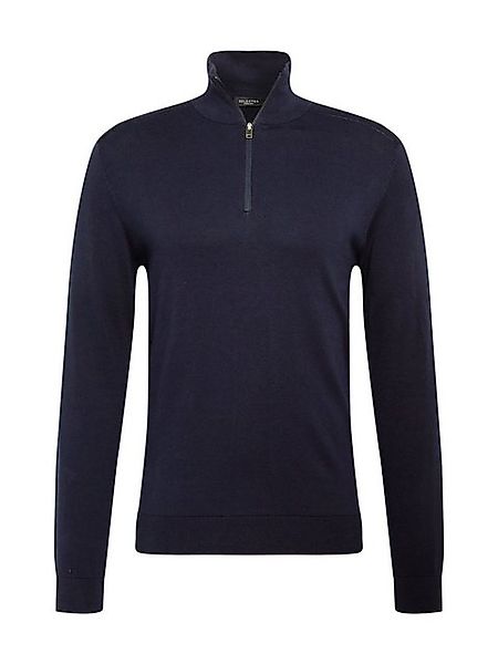 SELECTED HOMME Strickpullover SLHBERG HALF ZIP CARDIGAN B NOOS günstig online kaufen