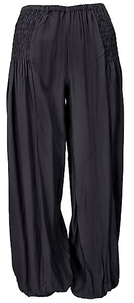 Guru-Shop Relaxhose Luftige Muckhose, Boho Pluderhose, günstig online kaufen