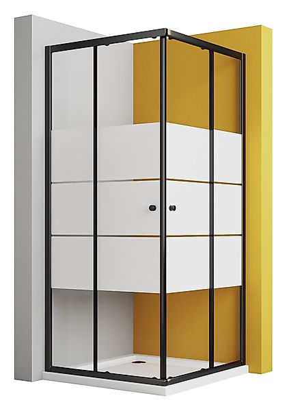 Boromal Eckdusche Duschkabine 75x75 Schiebetür Eckeinstieg günstig online kaufen