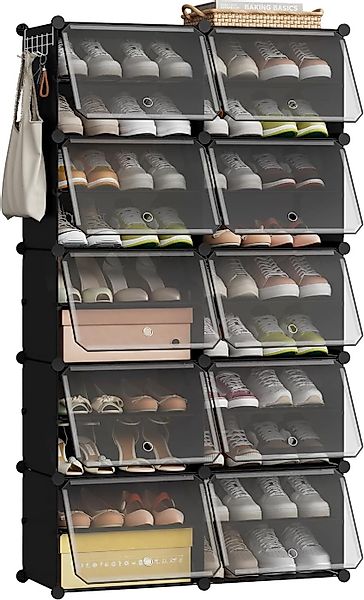 EUGAD Schuhbox (20 St), Schuhorganizer Schuhregal günstig online kaufen