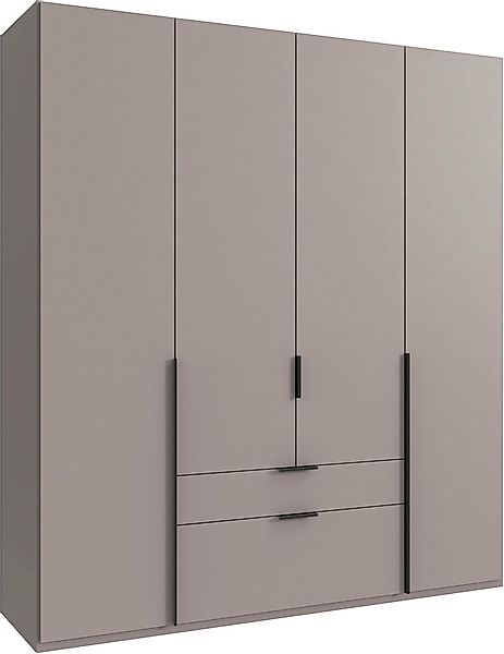 Wimex Drehtürenschrank »Mugano« mit langen oder kurzen Griffen aus Metall, günstig online kaufen