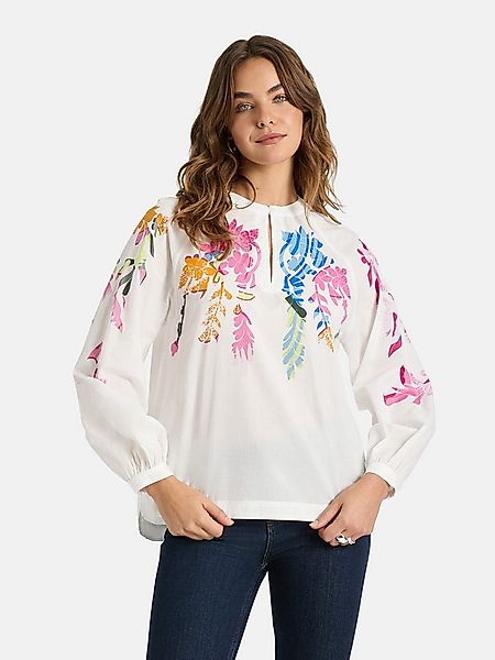 Lieblingsstück Langarmbluse RoalieL mit floralen Details günstig online kaufen