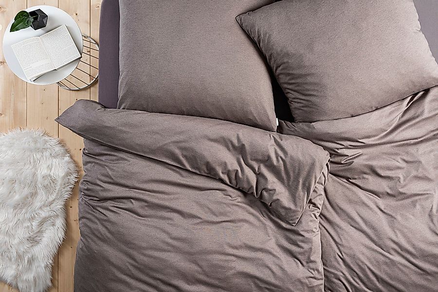 Estella Bettwäsche TAKOMA, Mako-Interlock-Jersey, 2 teilig, günstig online kaufen