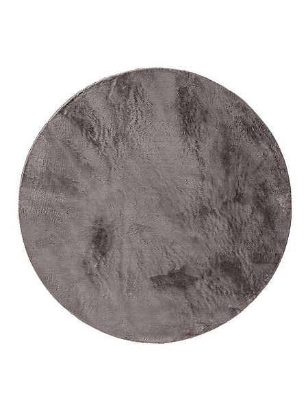 benuta Fellteppich Furry, rund, Höhe: 11 mm, Teppich Wohnzimmer, Esszimmer, günstig online kaufen