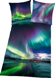 Herding Young Collection Bettwäsche Polarlichter Bettwäsche günstig online kaufen