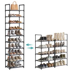 SONGMICS Schuhregal Schuhschrank, für 20 Paar günstig online kaufen