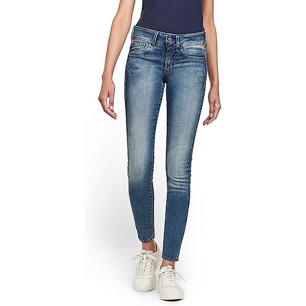 G-STAR Gerade Jeans RAW Damen Denim Lynn Mid Skinny 5-Pocket Womens Jeans B günstig online kaufen