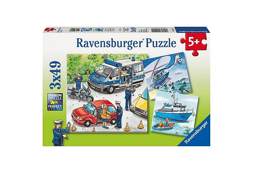 Ravensburger Puzzle Ravensburger Puzzle. Polizeieinsatz, 49 Puzzleteile günstig online kaufen