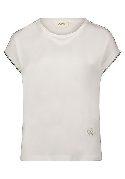 Cartoon Kurzarmshirt "Cartoon Damen Casual-Shirt mit Rundhalsausschnitt", ( günstig online kaufen