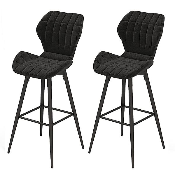 KOMFOTTEU Barhocker (Set, 2 St), Gepolsterter günstig online kaufen