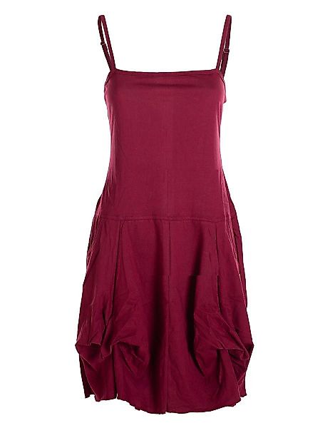 Vishes Sommerkleid Damen Ballon-Kleid Tunika-Kleid Sommerkleid günstig online kaufen