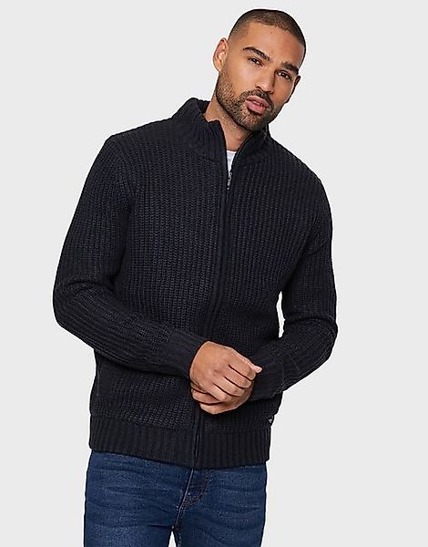 Threadbare Strickjacke Drust mit Stehkragen günstig online kaufen