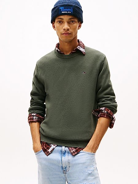 Tommy Jeans Rundhalspullover Slim fit mit günstig online kaufen